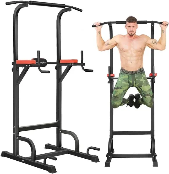 BangTong& Li Power Tower Workout Pull Up & Dip Station