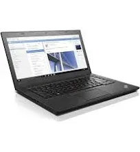 Lenovo ThinkPad T460 14in Notebook Intel Core i5-6200U Up to 2.8G,Webcam,1920x1080,8G RAM,256G Ssd,usb 3.0,HDMI,Win 10 Pro 64 Bit,Multi-Language