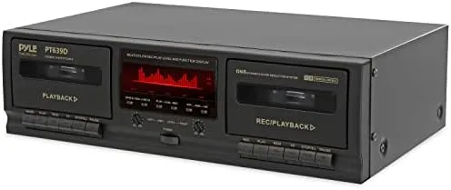 Pyle Dual Cassette Deck Stereo