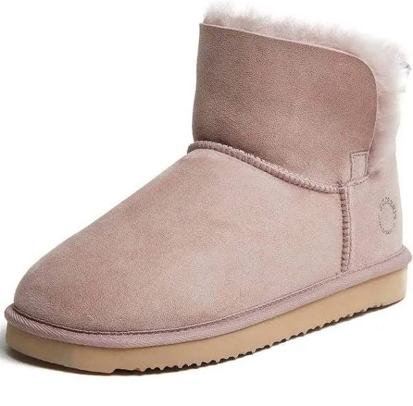 Fireside by Women's Shearling Water Resistant Indoor/Outdoor Foldover 