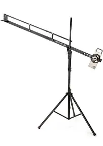 PROAIM 9ft Camera Crane Jib Arm for 3-axis Gimbals, Pan-Tilt & Fluid Head. for Tripod w/ 33mm Pipe/Mast. for DSLR Video Cameras up to 8kg /17.6lb (P-9)