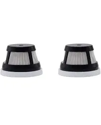 Improved Air Quality with 2-Pack Black Replacement Filters - Handheld Vacuums