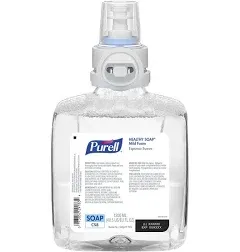 Purell Healthy Soap CS8 Mild Foam Soap Refills, Unscented, 1200 mL, Pack Of 2 Refills