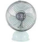 Good Housekeeping All-Metal USB-Powered 5" Oscillating Personal Fan, Breezewave