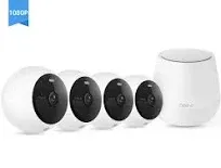 Wireless Security Camera Noorio B200 Outdoor & Indoor Battery-Powered