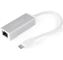 StarTech USB-C to Gigabit Network Adapter - Silver