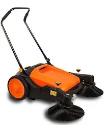 SUNMAX RT980 38" Manual Push Powered Floor Sweeper