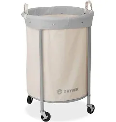 Dryser Commercial Heavy-Duty Rolling Laundry Hamper