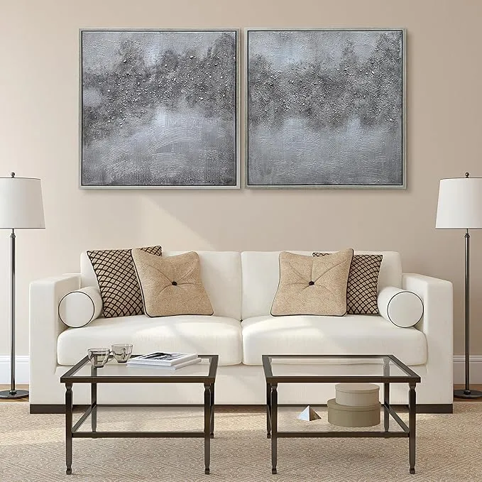 Empire Art Direct Fog Abstract Wall Art