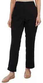 Coral Bay Womans 30 in. Solid Tummy Control Pocket Pant ||P000710630||