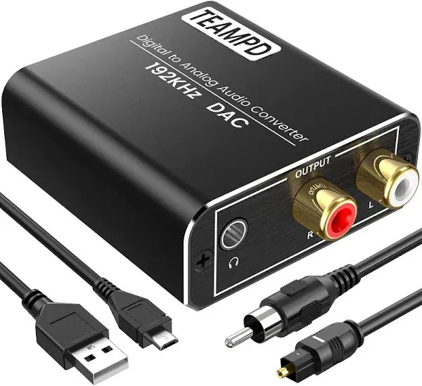 192KHz Digital to Analog Audio Converter