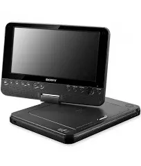 Sony 9.5v DVP-FX820 Hi-Res Portable DVD Player 8&#034; W/ Battery and Cables