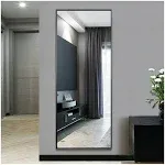 Full Length Mirror Standing Hanging or Leaning Against Wall, Large