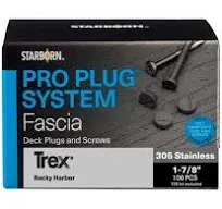 Starborn Industries Pro Plug System for Trex Fascia