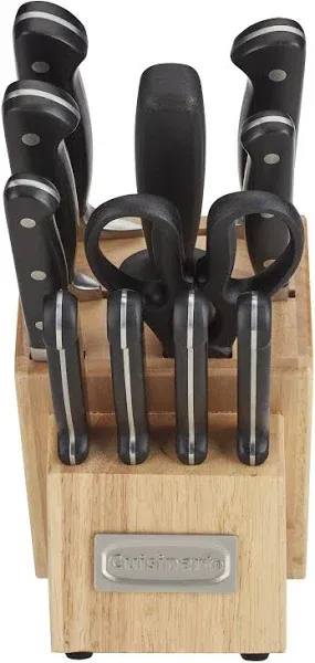 Cuisinart C77TR-12P3 Classic Cutlery 12 Piece Triple Rivet Block Set