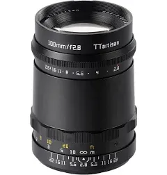 TTArtisan 100mm F2.8 Soap Bubble Bokeh Full Frame Lens for M42