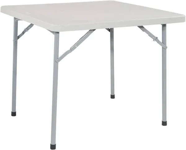 Office Star 36" Square Resin Table