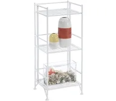 Convenience Concepts Xtra Storage 3 Tier Wide Folding Metal Shelf