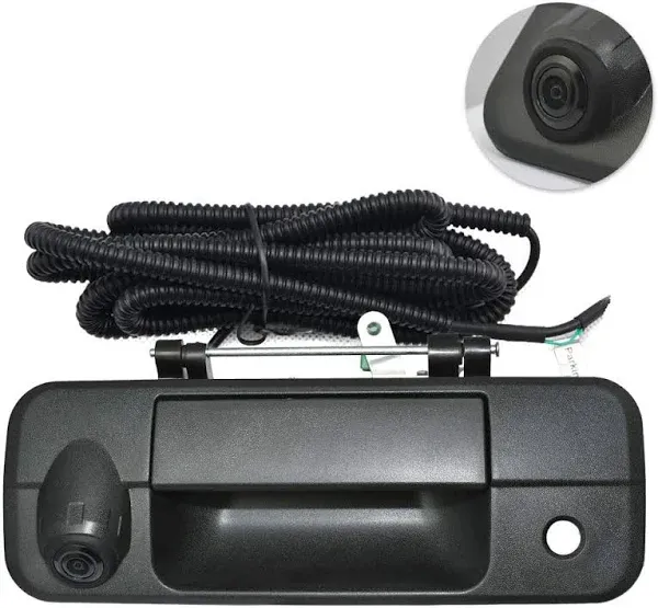 Tailgate Handle Rear View Camera Backup Tailgate Camera for Toyota Tundra (2007-2013)