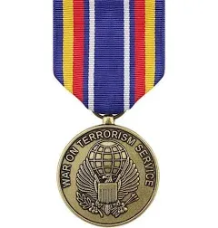 Vanguard Full Size Medal Global War on Terrorism Service