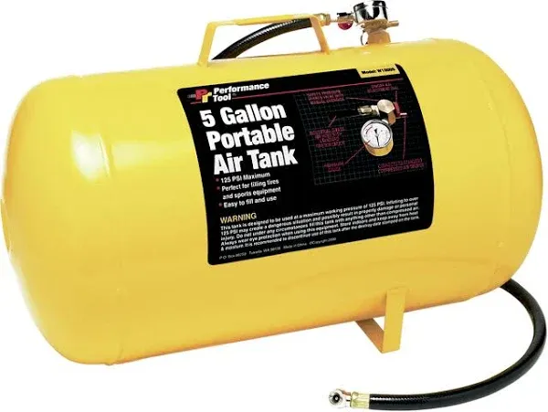 PERFORMANCE TOOL Air Tank Portable W10005