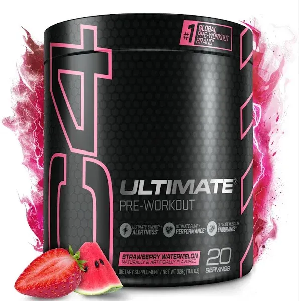 Cellucor 447236 Ultimate 20 Strawberry Watermelon Creatine BB 11/2023