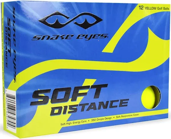 Snake Eyes Soft Distance Golf Balls