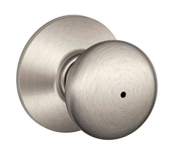 Schlage Plymouth Satin Nickel Privacy Knob Right or Left Handed