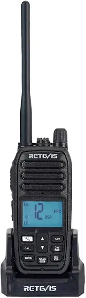 Retevis RM21 Handheld Marine Radio,Radio Marine Floating IP67 Submersible,Noise