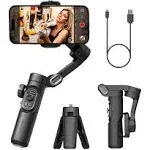 AOCHUAN Phone Gimbal Stabilizer 3-Axis Smartphone Foldable Gimbal for iPhone Gimble