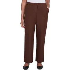 Alfred Dunner Women's Twill Pants