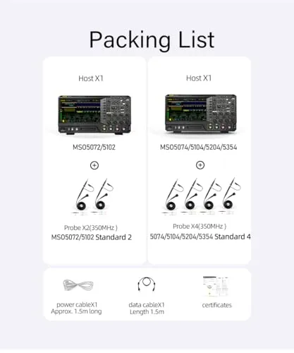 Rigol MSO5204 Digital Oscilloscope