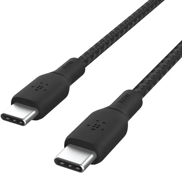 Belkin BoostCharge USB-C to USB-C Cable 100W | Black