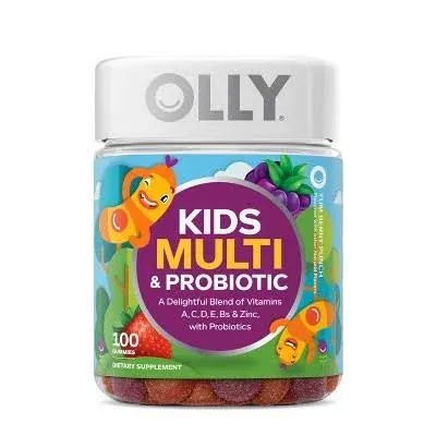 Olly Kids Multi + Probiotic Gummies (9.6 oz)