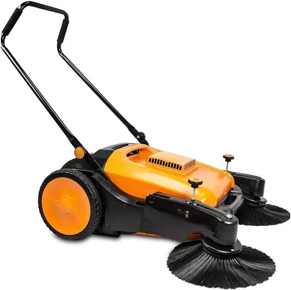 SUNMAX RT980S 38" Manual Push Powered Floor Sweeper