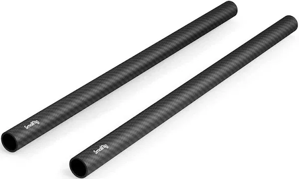 SmallRig 15mm Carbon Fiber Rod for 15mm Rod Support System (Non-Thread), 12 in