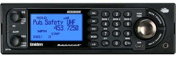 Uniden BCD260DN Base/Mobile Scanner