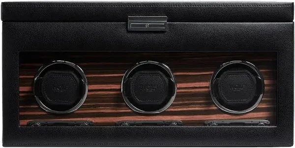 Wolf Roadster Triple Watch Winder with Storage