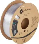 Polymaker 1.75mm PolyLite PETG Filament(1kg, Transparent)