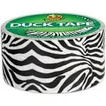 Duck® Duct Tape, 1.88" x 10 yards, Black/White (DUC1398132RL)