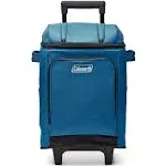 Coleman Chiller 42-Can Soft-Sided Portable Cooler with Wheels - Deep Ocean