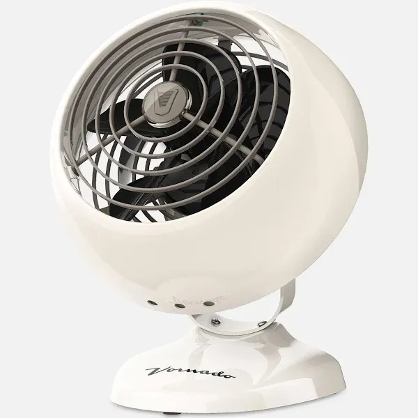 Vornado VFAN Mini Classic Vintage Air Circulator fan, White