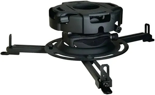 Peerless PRG-UNV Projector Mount Ceiling Black with Precision Gear Design