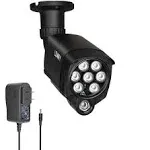 LONNKY LED IR Illuminator Wide Angle 8-LEDs 90 Degree 100ft IR Infrared Flood Light for CCTV Security Cameras, IP Camera, Bullet Camera, Dome Camera