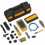 Fluke Networks LIQ-KIT-VFL-FBRLRT LinkIQ Essential Copper Fiber Kit