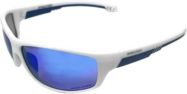 Rawlings Sporting Goods Rawlings Smu-2202 Baseball Sunglasses White/Blue