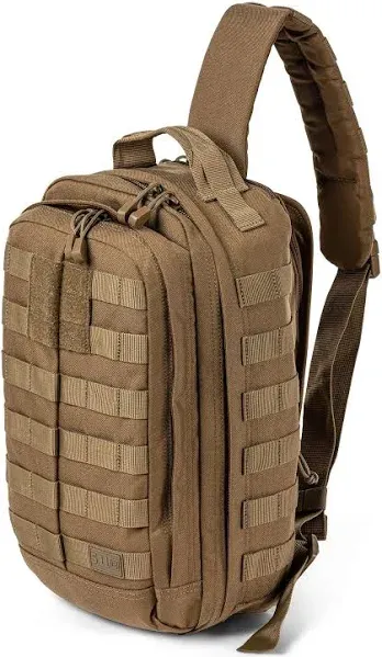 5.11 Rush MOAB8 Tactical Military Sling Backpack, One Size, Kanagaroo, 56810