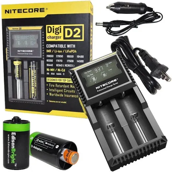 NCD2 Nitecore Digicharger Battery Charger D2