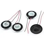 Unique Bargains Metal Shell Speaker 2W 8 Ohm 4Pcs