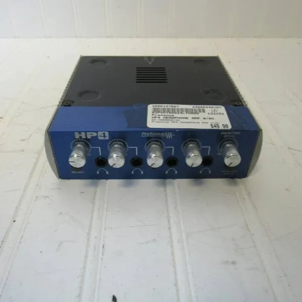 PreSonus HP4 Pro 4 Channel Headphone Distribution System Box